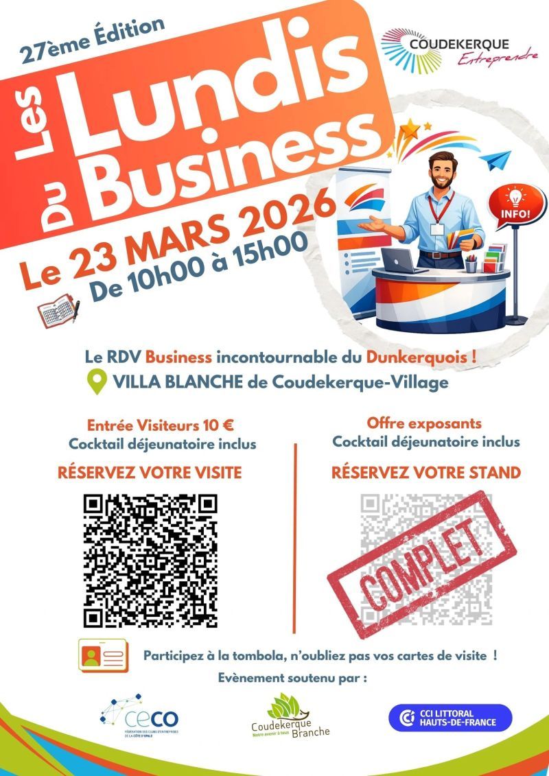 27e édition des LUNDIS DU BUSINESS